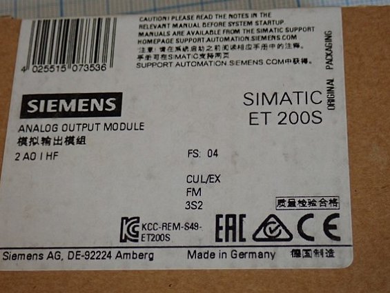 Модуль SIEMENS 6es7 135-4MB02-0AB0