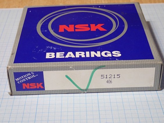 Подшипник NSK 51215 MADE IN JAPAN