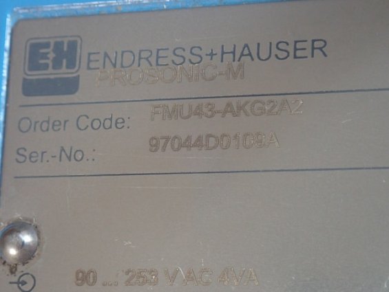 Уровнемер ENDRESS+HAUSER PROSONIC-M FMU43-AKG2A2 ультразвуковой бывший в употреблении
