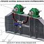 Комплект два вращающееся соединения CH32MWW 1"1/4 пресса BABBINI PB17-22-32FS-FSP с фиксаторами