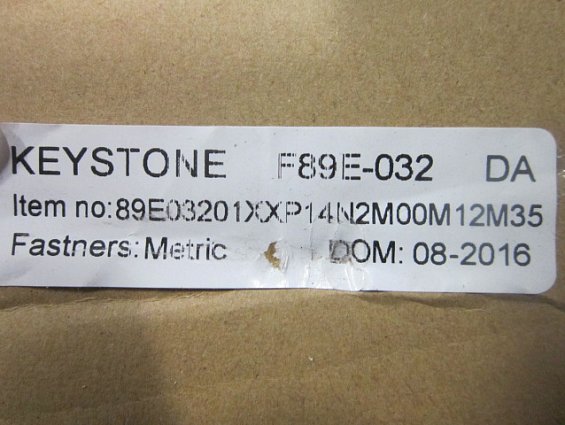 Пневмопривод keystone F89e-032 DA -20C +80C 8.3bar 89x032-No 89e03201xxp14n2m00m12m35