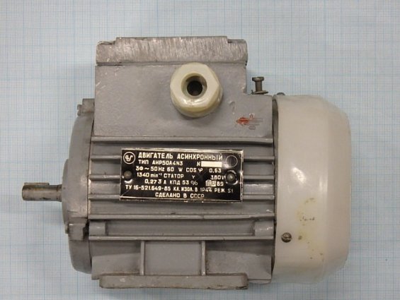 Электродвигатель асинхронный АИР50А4n3 3ф~50Hz 60W 1340об/мин IP44