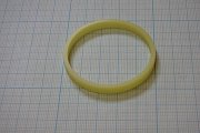 Кольцо направляющее 45.0х50.0х5.5mm bwr01 pom цвет желтый