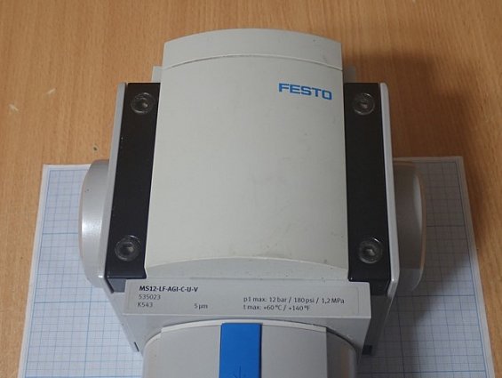 Фильтр FESTO MS12-LF-AGI-C-U-V 535023 K543 5микрон сжатого воздуха