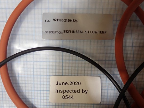 Ремкомплект Bray 921190-21904824 S92/118 SEAL KIT LOW TEMP