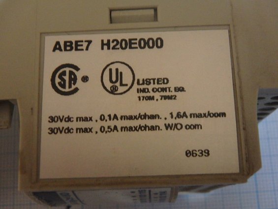 Пассивное соединение Schneider Electric abe7h20e000 passive connection sub-base