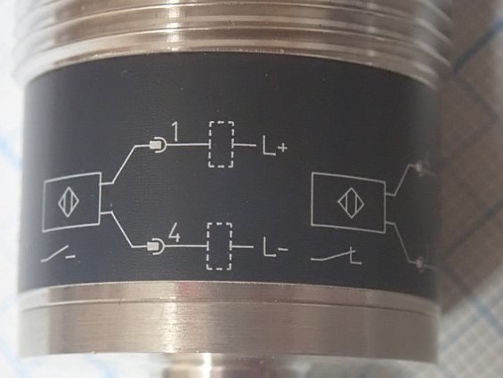 Датчик индуктивный ifm II5492 IIA2015-FRKG/US s:15mm Ub:10...55VDC Ie:400mA