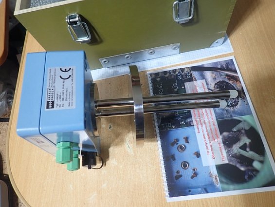 Плотномер HARRER KASSEN HK6-F №3845 БЕЗ ВЫНОСНОГО ТАБЛО ПАСПОРТ 100-240V 50-60Hz 200mA RS232 DN65