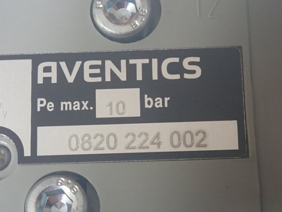 Пневмораспределитель AVENTICS 0820224002 10bar