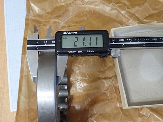 Плашка M110х2mm 6g Ф160х21mm