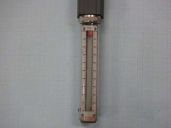 Расходомер газа Waukee flo-meter m-3 203638 DISSOCIATED AMMONIA t=70°F PR=10PSIG S.G.=0.295