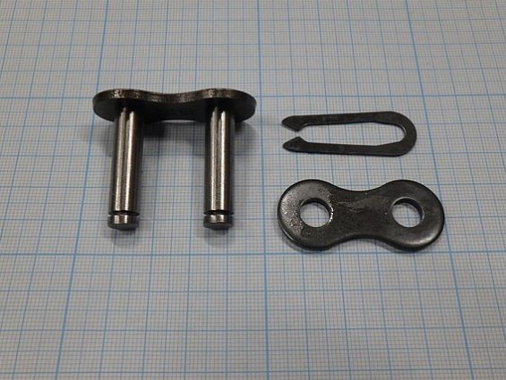 Звено однорядной цепи CAN-AM 16B-1CCL соединительное connecting links BS DIN8187