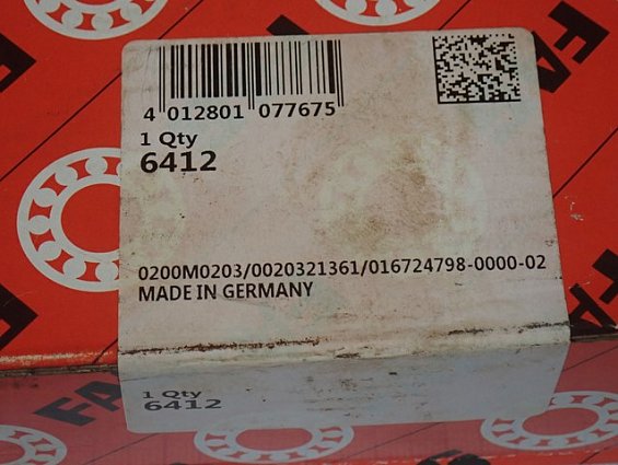 Подшипник FAG 6412 MADE IN GERMANY