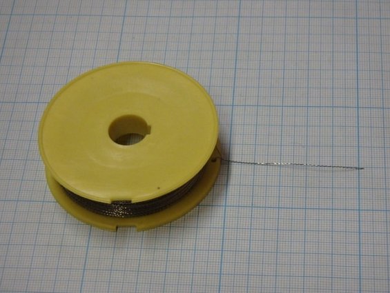 Проволока диаметр 0,5мм пломбировочная двухжильная СПИРАЛЬ нержавеющая сталь