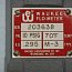 Расходомер газа Waukee flo-meter m-3 203638 DISSOCIATED AMMONIA t=70°F PR=10PSIG S.G.=0.295