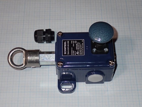 Тросовый выключатель SCHWPBSRL TQ441-01/01Y-UE-R-M20 IP65 Ui 400V