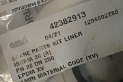 Ремкомплект затвора KSB Amri DN250 ISORIA-20 EPDM XV 250XV20 42382913