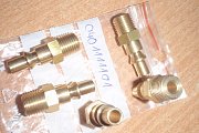 Пневмоштекер mafa соединительный БРС 0401111101 48501 Connector Male Thread 1/4" BSPT conical Type14