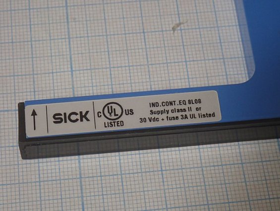 Датчик фотоэлектрический SICK WF80-60B410 6028441 10...30Vdc вилочный щелевой