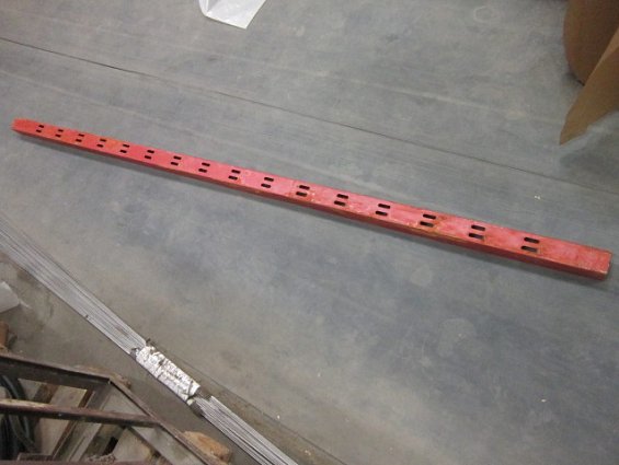 ЛП50х50 длина 2000мм лоток стальной перфорированный покрашен грунтом