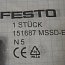 Штекерная розетка Festo 151687 MSSD-EB