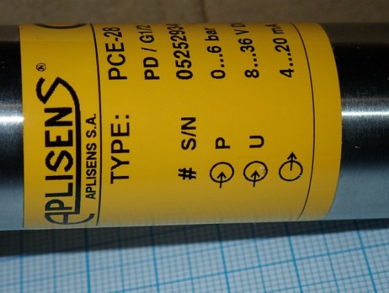 Преобразователь давления APLISENS PCE-28 PC-28/PD/G1/2 0...6bar 4...20mA 8...36VDC