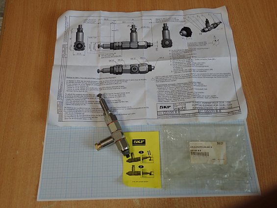 Насосный элемент SkF LUBRICATION GM.ELEM.PPE.D8.RAC.8 GS100.8.8 pumping element for gsjb g