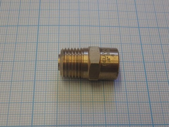 Форсунка DELAVAN nozzle bnm 1/4 bsp-6 brass 1/4" латунь угол распыления 60-70градусов