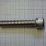 Винт дюймовый нержавеющий ASME B18.3 5/16-18х1-1/2" AISI304 Hexagon Socket Head Cap Screws