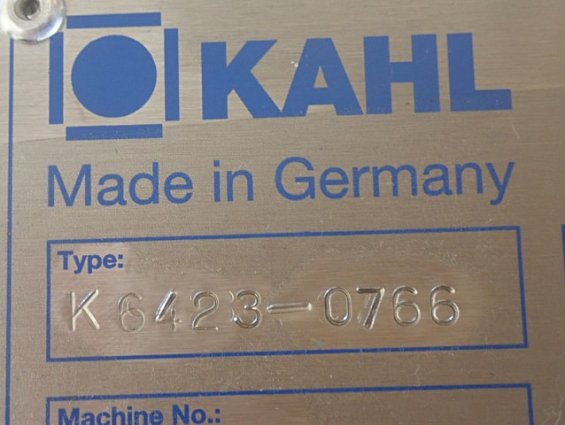 Гидравлический агрегат KAHL K6423-0766 0040 HYDRAULIKAGGREGAT FUER PRESSEN пресса гранулятора