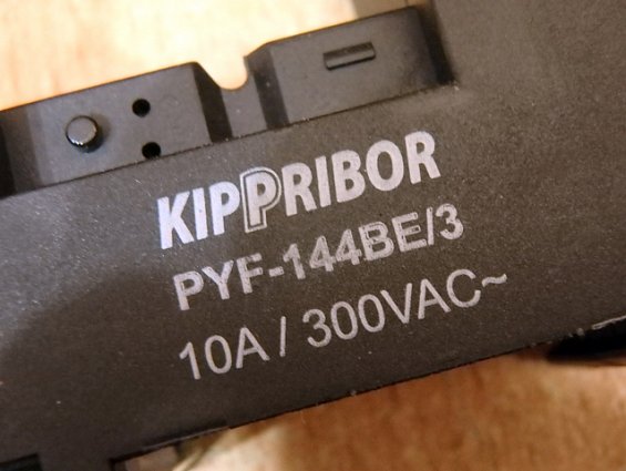 Монтажная колодка kippribor pyf-144be/3 10A/300vac~ 3-х ярусная с самозажимными клеммами