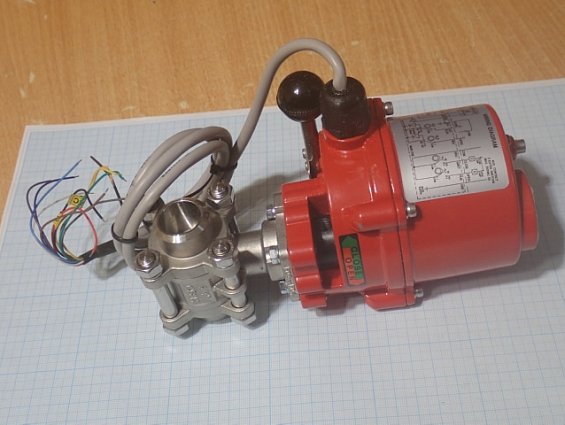 Шаровой кран CAMOZZI HQ3MH-316-BW-020-220VAC/24VDC DN20 ELECTRIC ACTUATOR HQ-004