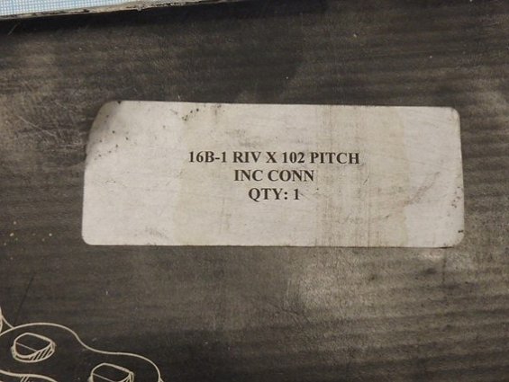 Цепь однорядная CAN-AM 16b-1X102 2.59m DIN8187 BS Roller Chain