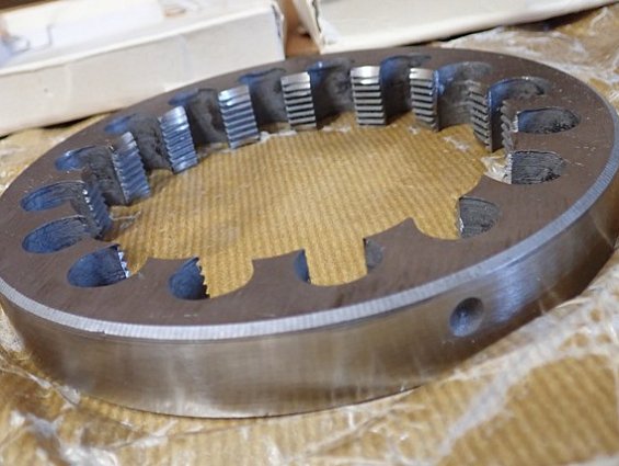 Плашка G4" Ф160х20mm резьба четыре дюйма