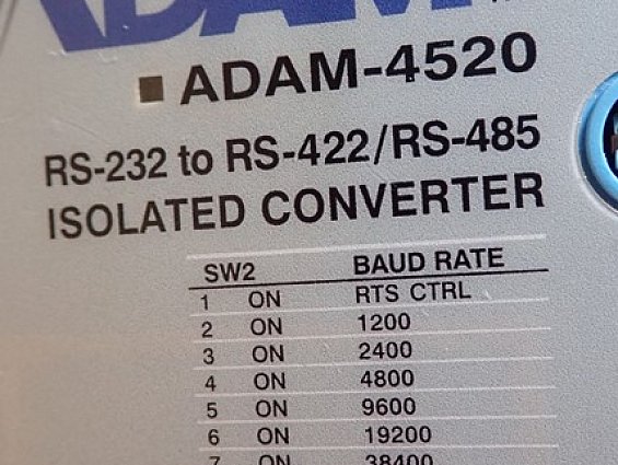 Преобразователь интерфейса ADAM-4520 RS-232 to RS-422/RS-485 ISOLATED CONVERTER