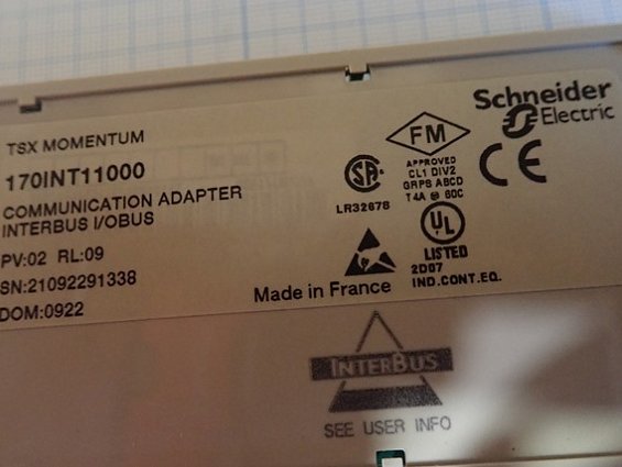 Адаптер Schneider Electric 170int11000 новый без оригинальной упаковки коммуникационный