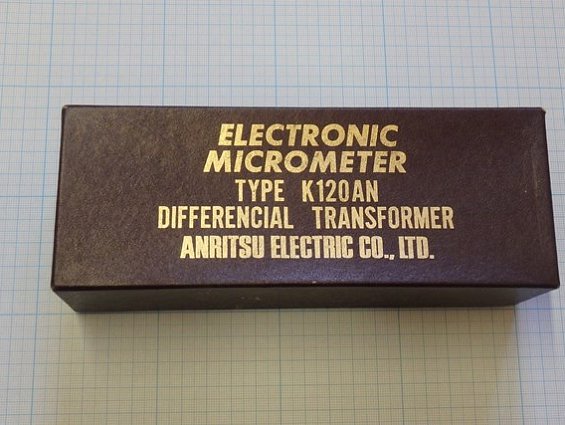 Микрометр электронный ANRITSU K120AN ELECTRONIC MICROMETER type k120an