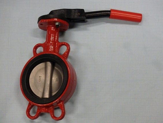 Затвор ЗПВЛ-FLN(w)-5-100-MN-E DN100 Ду100 PN16 Ру16 поворотный дисковый межфланцевый