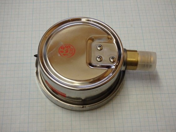 Манометр виброустойчивый РОСМА ТМ-520Р.00 0-1.6MPa IP65 резьба G1/2