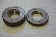 Калибр-кольцо для метрической резьбы М30х2 6g ПР/НЕ ЧИЗ комплект вес 0.38кг габаритный размер 60х60х