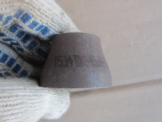 Переход стальной концентрический ПК45х4,0мм-32х4,0мм Сталь20 штампосварной бесшовный приварной