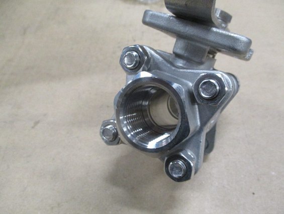 Кран шаровый GENEBRE 2025-05 DN20 G3/4" PN63 AISI316 Tmax=+180С F04-F05 11mm муфтовый