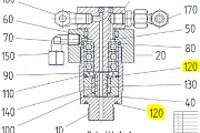 Кольцо KAHL K6054-0202 0120 КРУГЛОГО СЕЧЕНИЯ O-RING пресса гранулятора сухого жома KAHL PRESSE 39-10