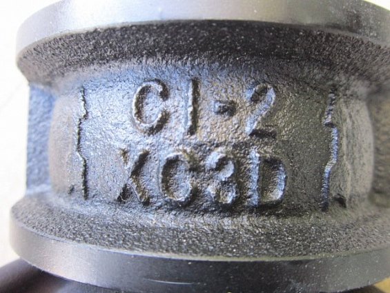 Клапан обратный Гранлок СV16-50 DN50 PN16 16бар cv16.01.050.16.м/ф чугунный межфланцевый