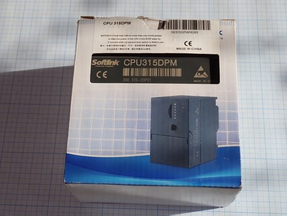 Процессор Softlink CPU315DPM 300 315-2DP01 НЕТ КАРТЫ ПАМЯТИ MADE IN CHINA