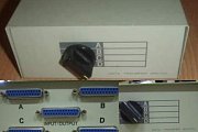 Переключатель коммутатор принтеров Data Transfer Switch A B C D бывший в употреблении