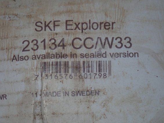 Подшипник SKF 23134CC/W33 11-MADE IN SWEDEN