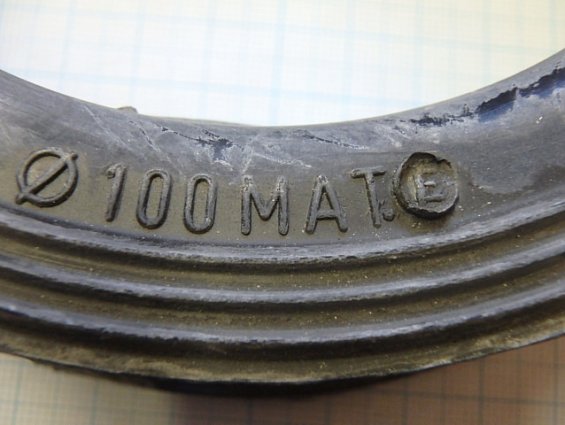 Уплотнение поворотного затвора InterApp DN100 Ф100mat valcom LI.DE0100.EW EPDM