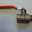 Кран шаровой латунный valtec VT.215.N.04 1/2" dn15 pn40 полнопроходной valtec base с флажковой рукоя