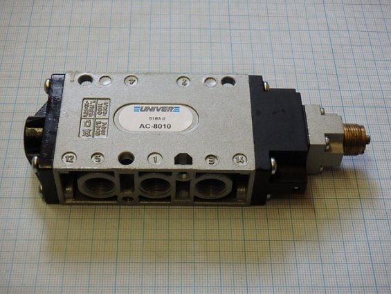Пневмораспределитель пневмоклапан UNIVER AC-8010 ac8010 5/2-ходовой производитель UNIVER
